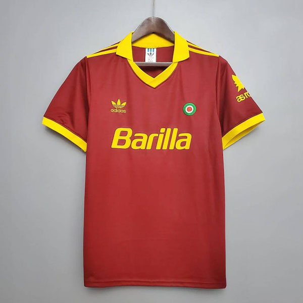Tailandia Camiseta As Roma 1ª Retro 1991 1992 Rojo